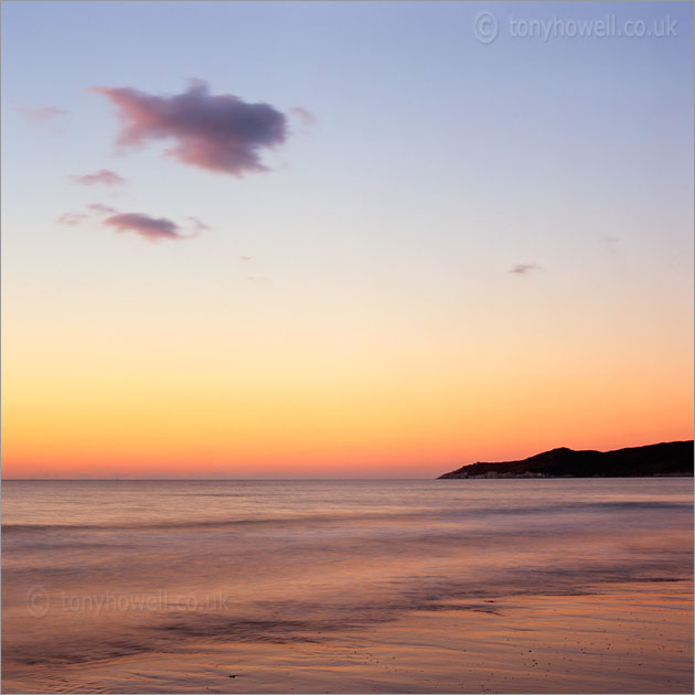 Afterglow, Morte Point from Woolacombe