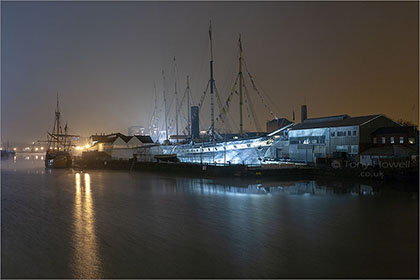 Foggy night SS Great Britain