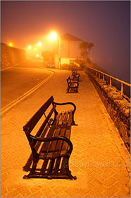 Benches, Fog