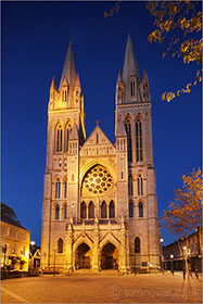 Front of Truro Cathedral