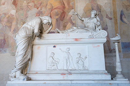 Sculpture, Pisa Cemetery