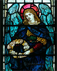 Stained Glass Window, St Thomas a Beckett Church, Box, Wiltshire