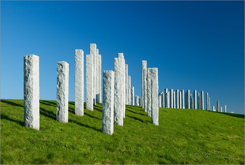 Stone Column Sculpture
