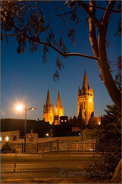 Truro Cathedral, Night