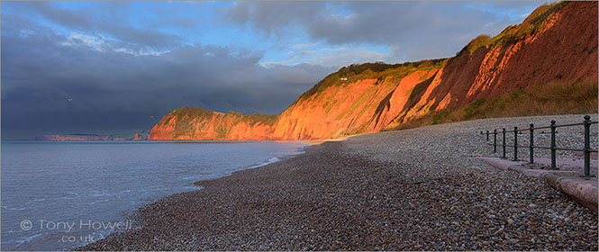 Triassic Cliffs, Sidmouth, Devon