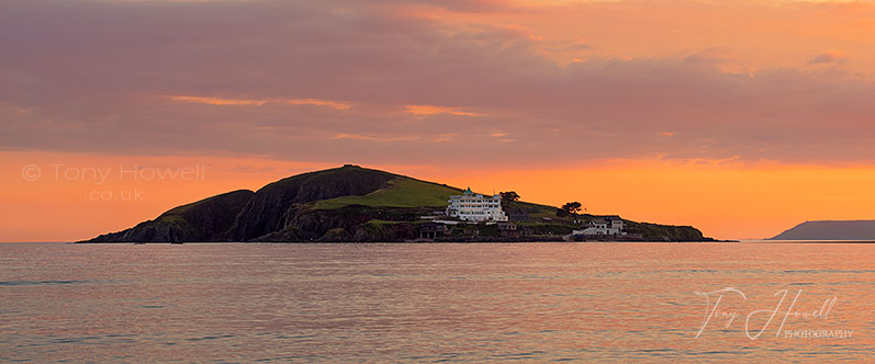 Burgh Island, Sunset, Devon