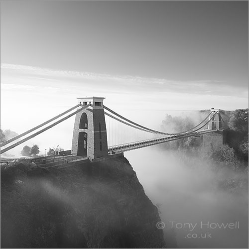 Clifton Suspension Bridge, Fog