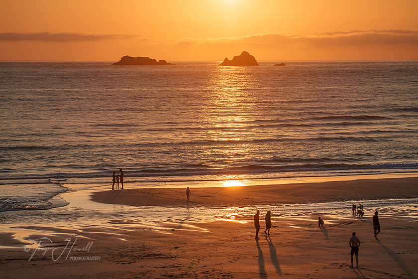 Constantine Bay, Sunset