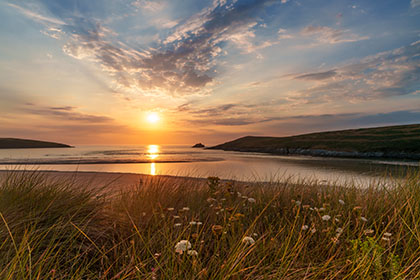 crantock-Sunset-Cornwall