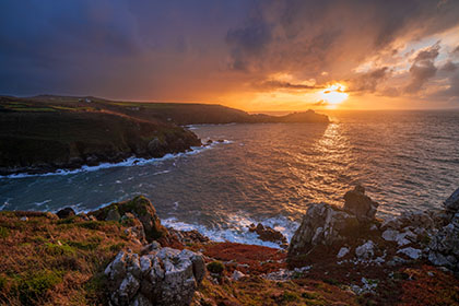 Gurnards-Head-Sunset-Cornwall