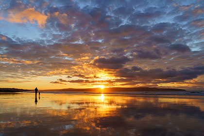 Gwithian-Beach-Sunset-Cornwall-