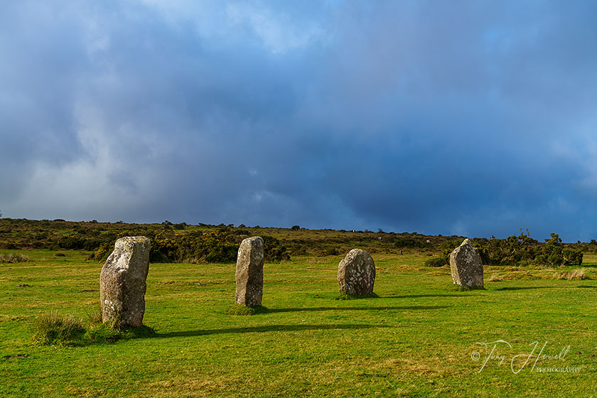 Hurlers Stone Circle, Bodmin Moor