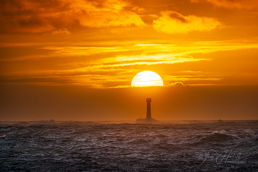 Longships Lighthouse, Sunset, Lands End
