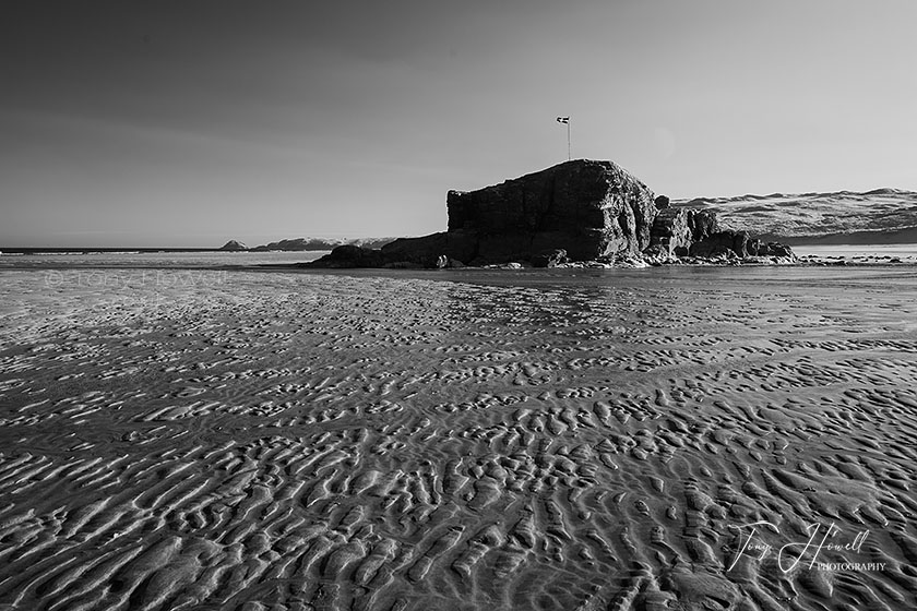 Perranporth, Cathedral Rock, Infrared Camera