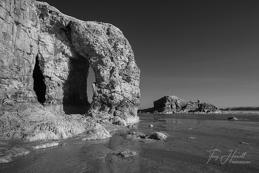 Perranporth, Sea Arch, Infrared Camera