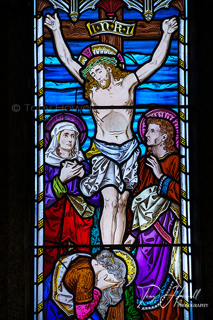 Stained Glass Window, Fowey Parish Church