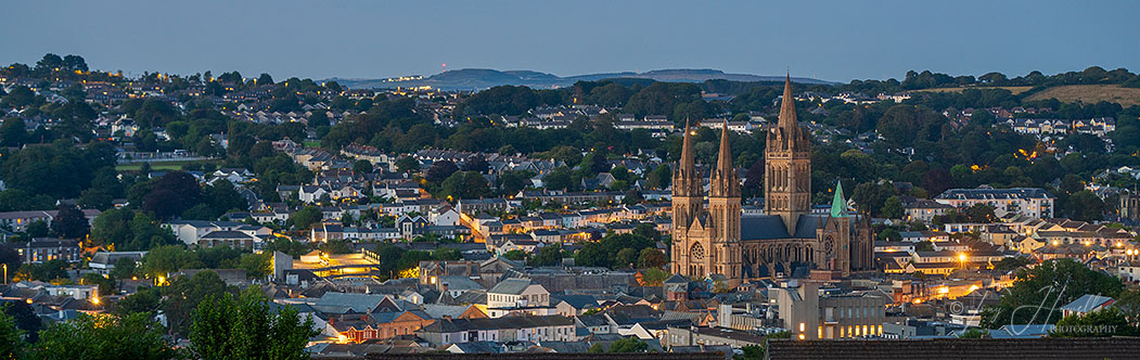 Truro Cathedral, Dusk