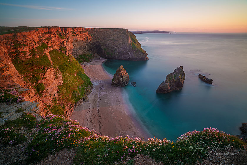 Western Cove, Portreath, Long Exposure
