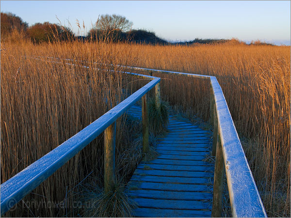 Burnham-On-Sea, Walkway over the Reeds