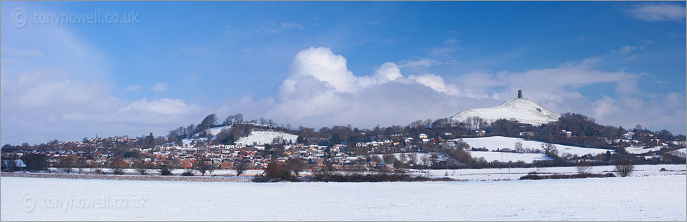 Glastonbury Tor, Snow 